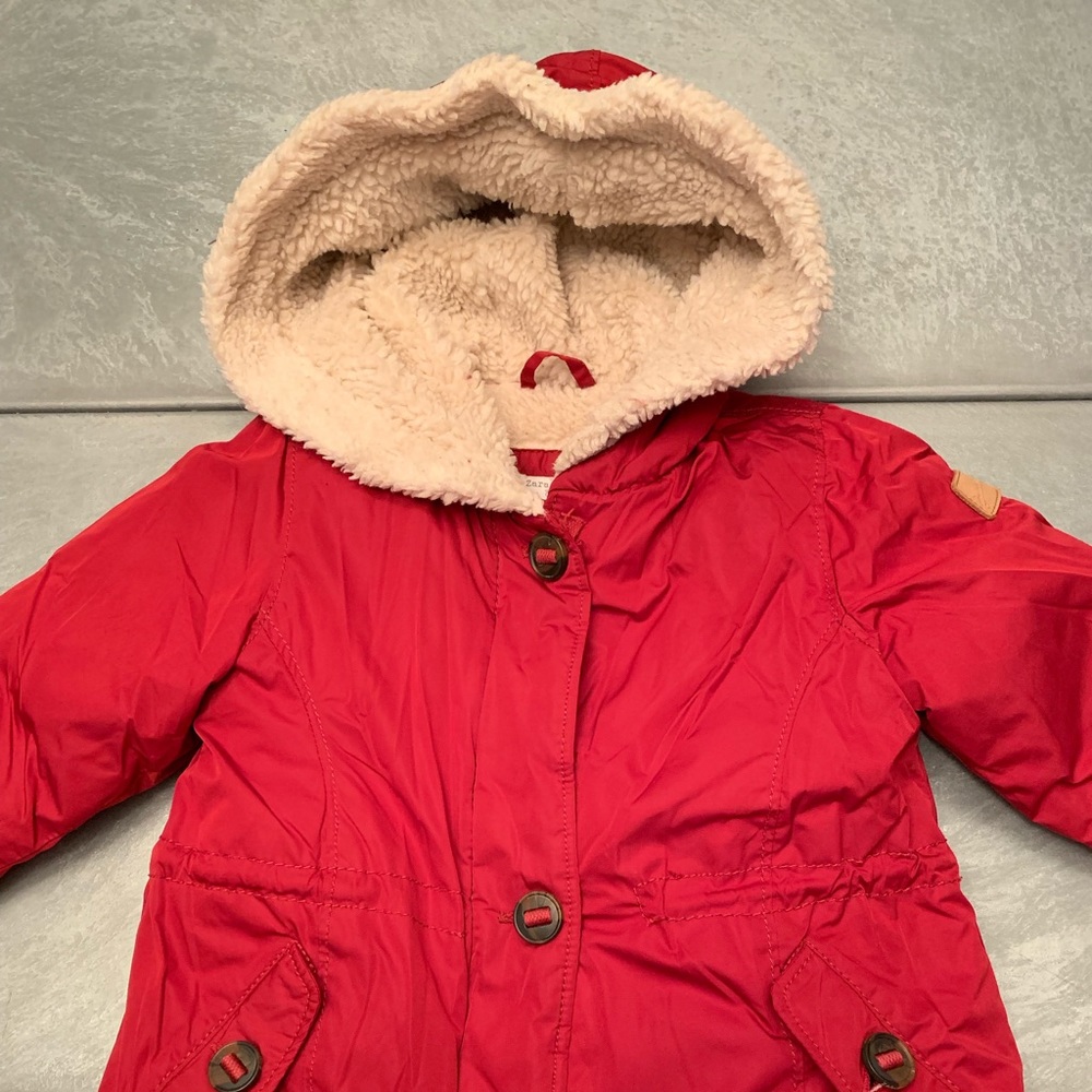 ZARA Baby Girl outerwear collection